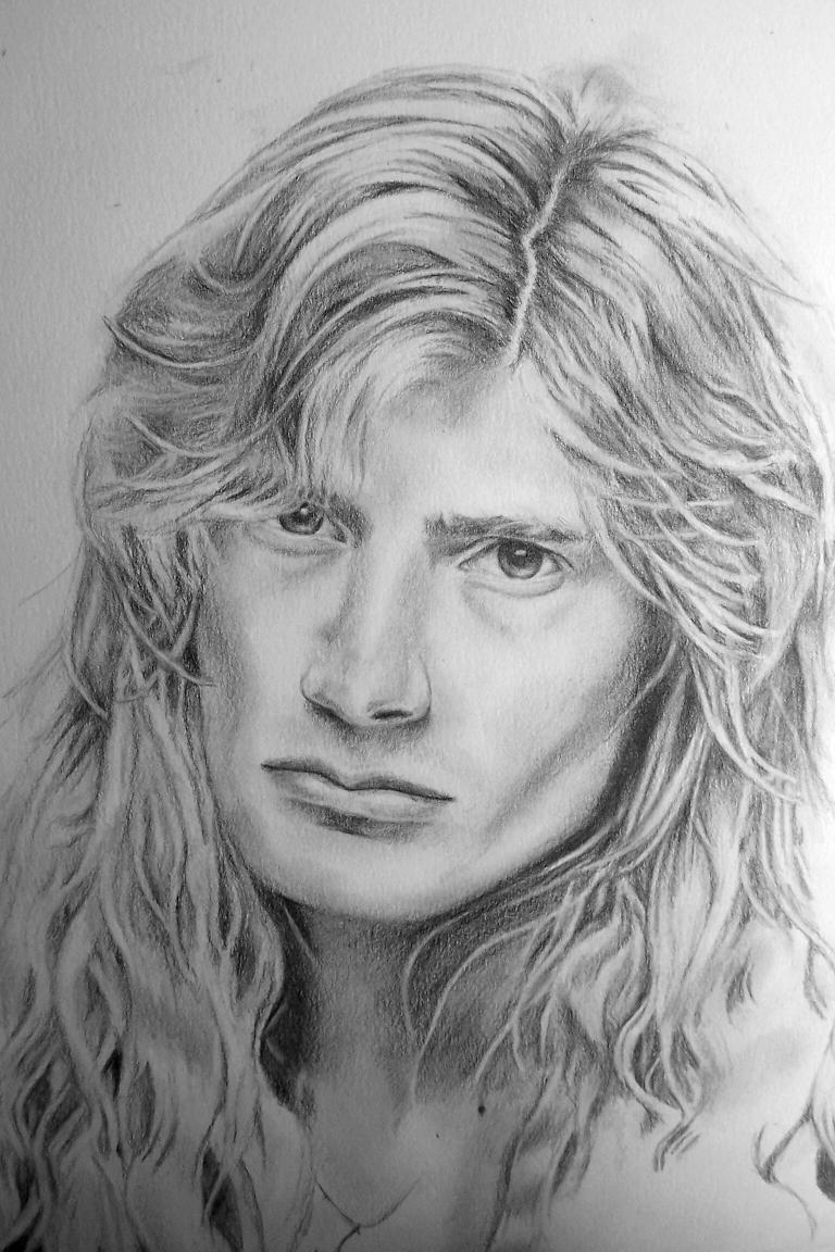 Dave Mustaine - portrét